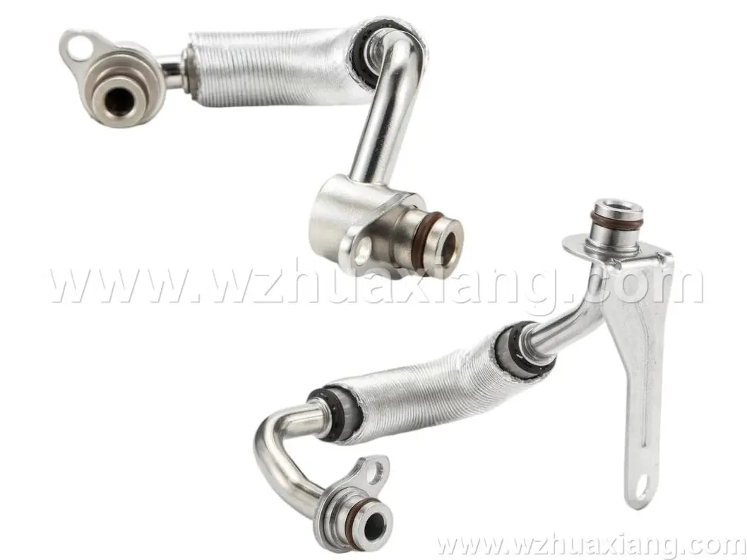 涡轮增压水管（进）
turbocharger water inlet pipe